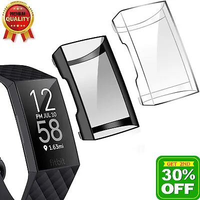 For Fitbit Charge 5 3 4 TPU Full Cover Case Screen Protector  • $4.98