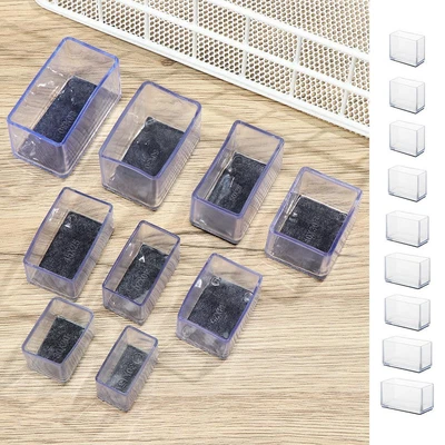 $8.84 • Buy Floor Protectors Non-Slip Covers Chair Leg Caps Furniture Feet Silicone Pads