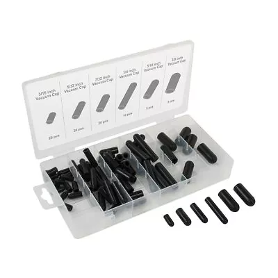 Titan Tools 80 Pc. Silicone Rubber Vacuum Cap Assortment (45253) • $16.74