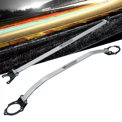 Megan Front/Rear Upper Polish Tower Brace Strut Bar For 82-91 BMW E30 3-Series • $139.69