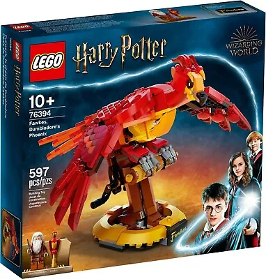 £49.99 • Buy LEGO Harry Potter Fawkes, Dumbledore’s Phoenix 76394 Brand New And Sealed 