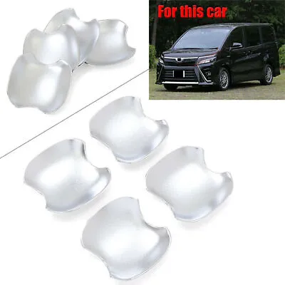 Chrome Side Car Door Handle Bowl Cover Trim For Toyota Noah Voxy R80 2018 19 20 • $20.16