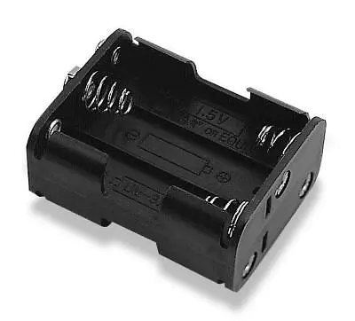 Philmore BH363 Six (6) AA Cell (UM-3) Battery Holder With Snap Connection • $2.99