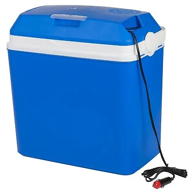 Large 24 Litre Electric Cooler Box Camping Fridge Picnic Insulated Food Drink • £49.99