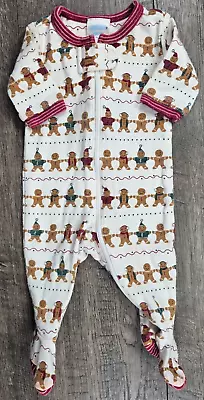 Baby Boy Clothes Vintage Gymboree Preemie Gingerbead Footed Outfit • $19.99