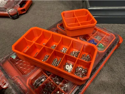 SMALL Parts | Bin  For Milwaukee PACKOUT Low-Profile Organizer Tool Box • $13