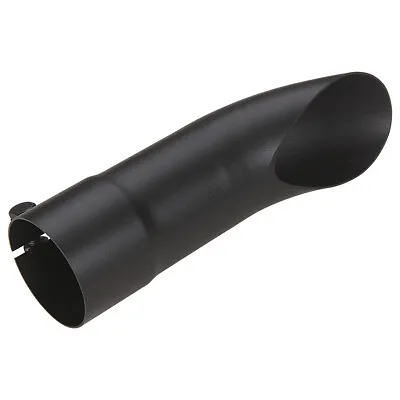 Stainless Steel Turn Down Exhaust Tip 2.5  Inlet/Outlet 9  Long Bolt-On Tailpipe • $32.30
