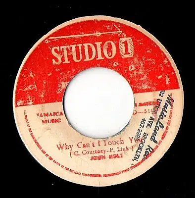 REGGAE CLASSIC ~ John Holt – Why Can't I Touch You ~ VINYL 7  Single STUDIO ONE • £19.99