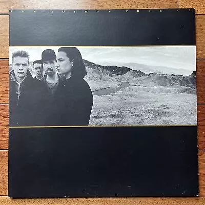 U2 - The Joshua Tree - Gatefold Island Records LP VG+ W/ Poster • $24.99