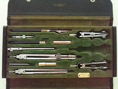 Keuffel & Esser K & E Drafting Set In Case Engineering Partial Vintage • $22