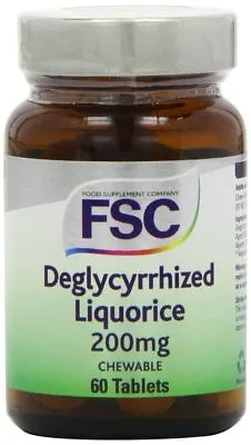 £9.64 • Buy FSC Deglycyrrhized Licorice / Liquorice 60 Tablets
