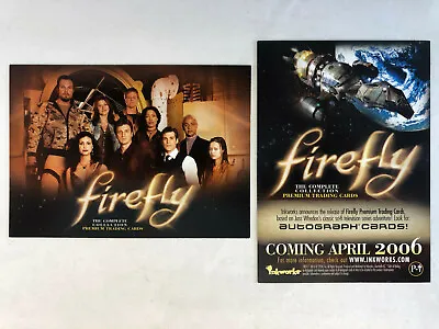 CHEAP PROMO CARD: FIREFLY THE COMPLETE COLLECTION Inkworks 2006 #P-i Website • $3