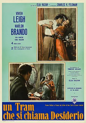 A Streetcar Named Desire Marlon Brando Movie Poster #5 • $6.49