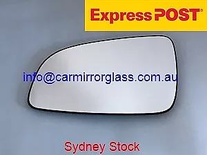 Left Passenger Side Holden Astra Ah 2005-2010 Mirror Glass With Back Plate • $22.99