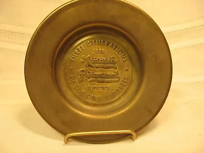 Vintage Three Generations 1896 Monarch Paramount Ranges Dish Brass 5” • $18