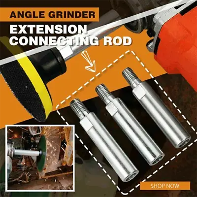 £3.23 • Buy 3x Angle Grinder Adapter Rod Extension Rod M10 Adapter Rod Polishing Accessories