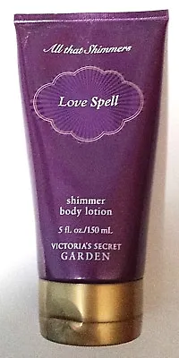 Victoria's Secret Garden All That Shimmers Love Spell Shimmer Body Lotion 5 Oz. • $12.99