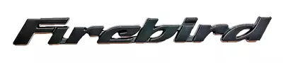 Reproduction Black Door Letter Emblem 1993-2002 Pontiac Firebird Models • $26.98