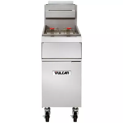 Vulcan 1GR65M 65-70 Lb. Freestanding Gas Fryer 21  W - 150000 BTU • $5680