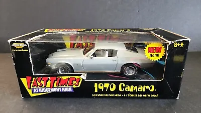 American Muscle 1970 Camaro Fast Times At Ridgemont High Silver 1/18 Diecast Sr • $49.95