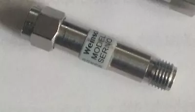 Weinschel Mdl 3T-10 Coaxial Attenuators Dc To 12.4 GHz 50 Ohm SMA Connector • $9.99
