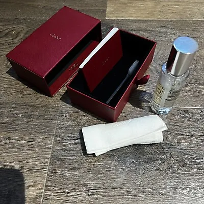 100% Authentic New Cartier Watch Cleaning Kit & Jewellery Cleaning Kit. • £27