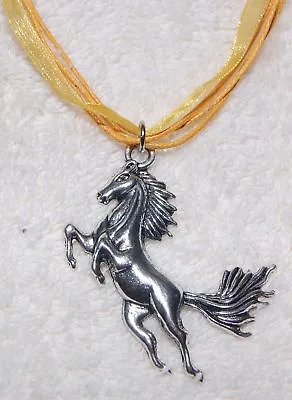 HORSE Stallion Mustang Equestrian Necklace *BEAUTIFUL** • $5.99