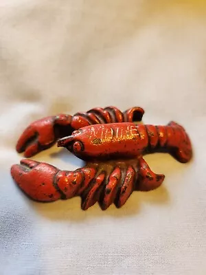 Vintage Cast Iron Lobster Bottle Opener # 489 Marked Maine • $15