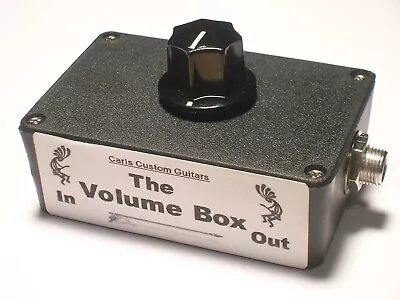 Carl's Custom Volume Box Guitar Amp Effect Loop Smooth Audio Taper Attenuator • $29