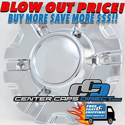 $149.99 • Buy 🏁emr0842-truck-cap Pcw3b-60g Viscera Wheels Rims Center Cap Chrome No Logo New!