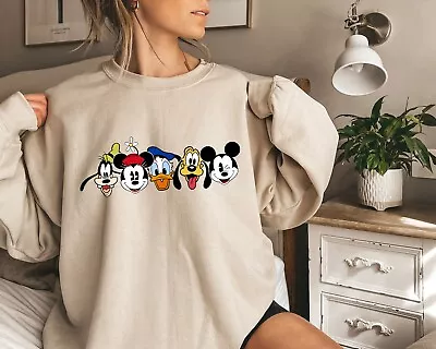 Mickey And Friends Sweatshirt Family Trip 2024 Hoodie Family Matching Crewneck • $19.99