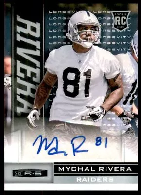 2013 Rookies And Stars Rookie Autographs Longevity #256 Mychal Rivera • $5.40