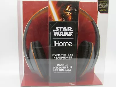 IHome Star Wars Over The Ear Headphones With Build In Microphone(Orange/Black) • $22.99