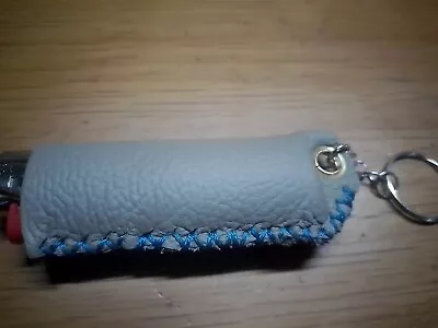 Genuine Leather Bic Lighter Cover Handmade With Key Chain • $12