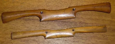 2 Antique Wood Spoke Shave Tools David Flathers Sheffield Bagshaw & Field SMOKEY • $59.99