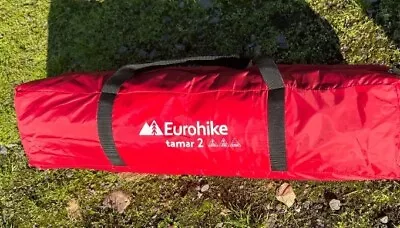 Eurohike Tamar 2 (red) - 2 Berth Festival Camping Tent / Hiking / Backpacking • £8