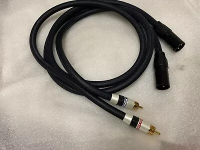 Monster Cable M Series M1000 RCA To Male XLR Interconnect Cable 1m • $55