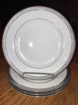 Mikasa Palatial Platinum Salad Plates L3235 8 1/4  (4) • $23.99