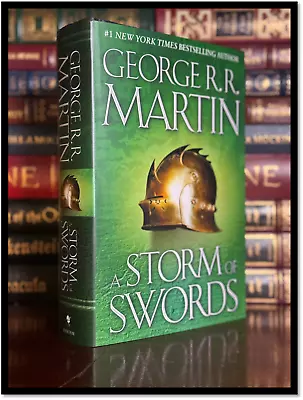Game Of Thrones A Storm Of Swords GEORGE R.R. MARTIN SIGNED Brand New Hardback • $119.99