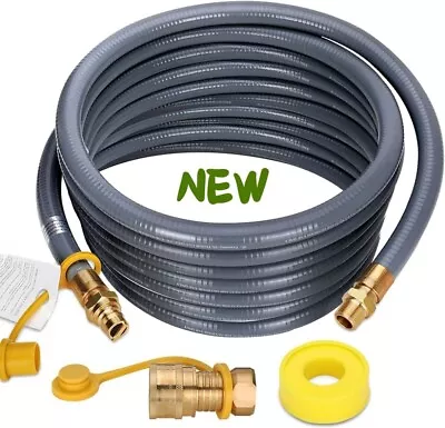 50FT 3/4  ID Natural Gas Hose With Quick Connect 3/4  ID Natural Gas Hose New • $177.99