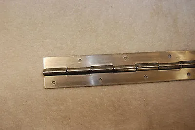 304 Stainless Steel Piano Hinge 3/4 X3/4 X.038 6  To 72  W/Holes Start At $7.10 • $8.10