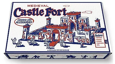 Marx Medieval Castle Fort Play Set Box • $79.99