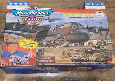 Vintage Micro Machines Military Battle Zones Wildcat Transport New In Box Z10 • $165.99