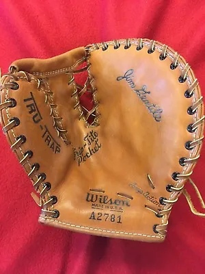 Wilson A2000 A2781 1st Base TRU-TRAP GLOVE Made In USA - Never Been Used • $375