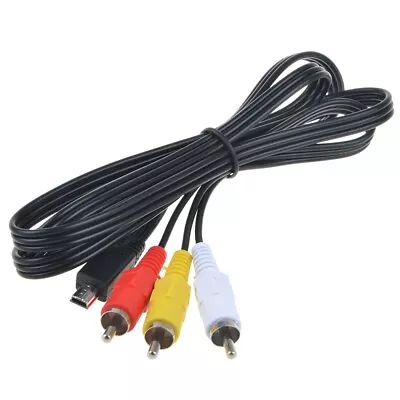 Mini USB To 3 RCA AV Audio Video Cable For Canon 510 HS 1000 HS 1100 HS Camera • $7.49