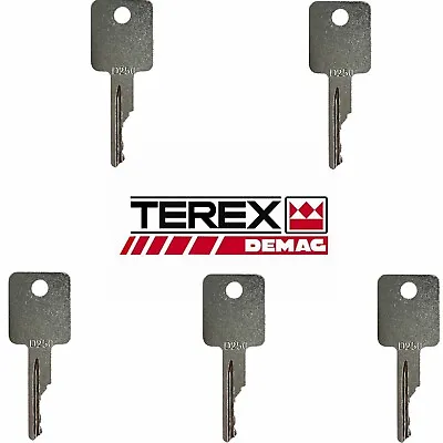 5Pcs Terex Forklifts Manufactured After 1995 OEM 714602 Ignition Keys D250 • $9.95