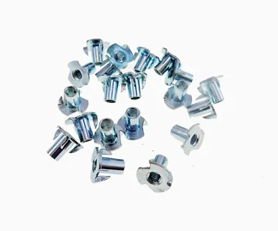 20 Pack 5/16-18 T-nuts 5/8  Barrel Zinc Plate 3/8  Hole     3005C010 • $7.87