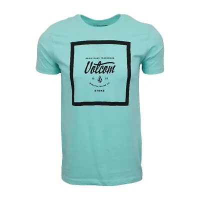 Volcom Mens Premium Stone T Shirt Teal New • $11.75