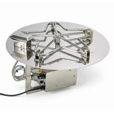 $2624.99 • Buy HPC 36  Round Penta Burner Flat Insert With On/Off EI - NG | PENTA36EI-NG/120VA