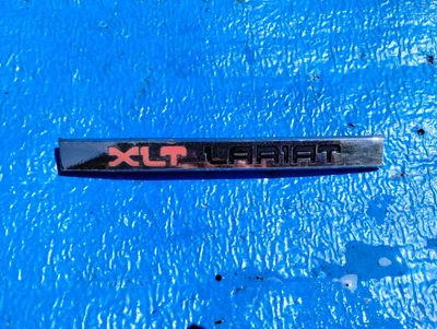 $16 • Buy 1987-91 Ford F150 F250 Xlt Lariat Emblem Logo Badge Used Metal Emblem Ford Truck